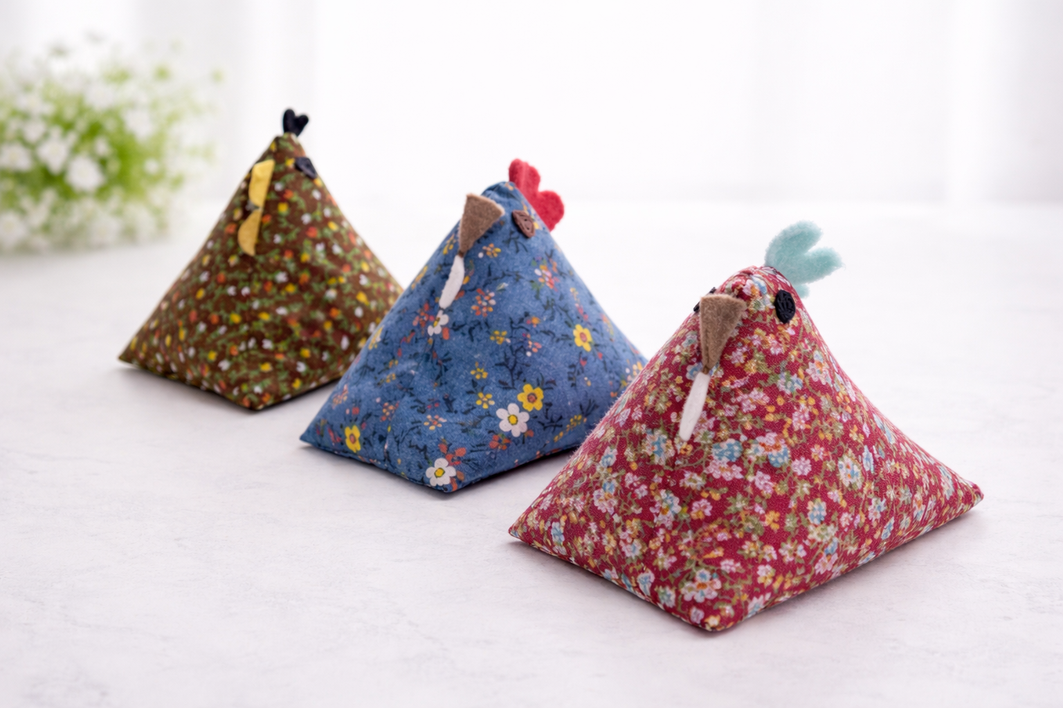 Handmade Sandbag Chicken Sacks